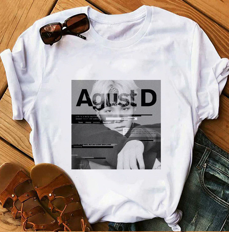 Agust D Suga T-Shirt – KPOPSTANZ