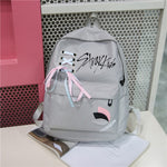 Stray Kids Laced Ribbon Backpack