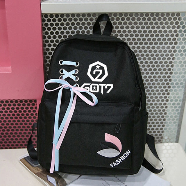 GOT7 Laced Ribbon Backpack