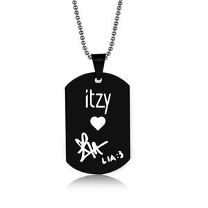 ITZY Signature Tag Necklace (12 Designs)