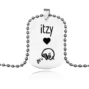 ITZY Signature Tag Necklace (12 Designs)