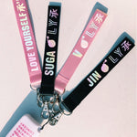 Bangtan Gradient Keychains