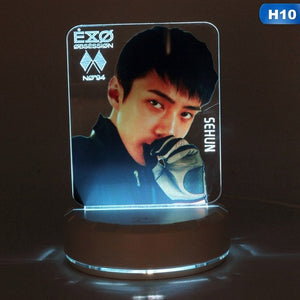 Exo Obession Night Lamps (10 Designs)