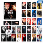 30Pcs/set LOMO EXO Obession Album Photocards