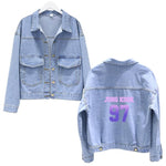 Bangtan Love Yourself Denim Jacket (16 Different Designs)
