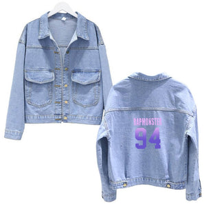Bangtan Love Yourself Denim Jacket (16 Different Designs)
