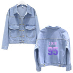 Bangtan Love Yourself Denim Jacket (16 Different Designs)
