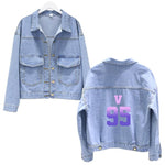 Bangtan Love Yourself Denim Jacket (16 Different Designs)