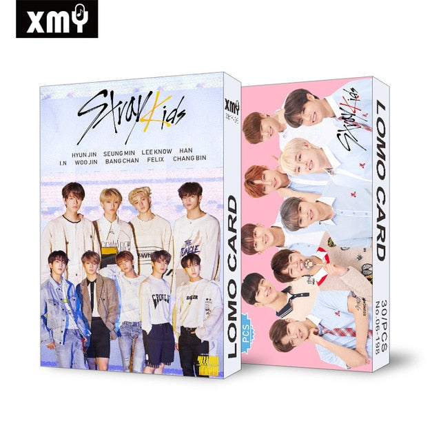 30pcs/set LOMO STRAY KIDS Photocards
