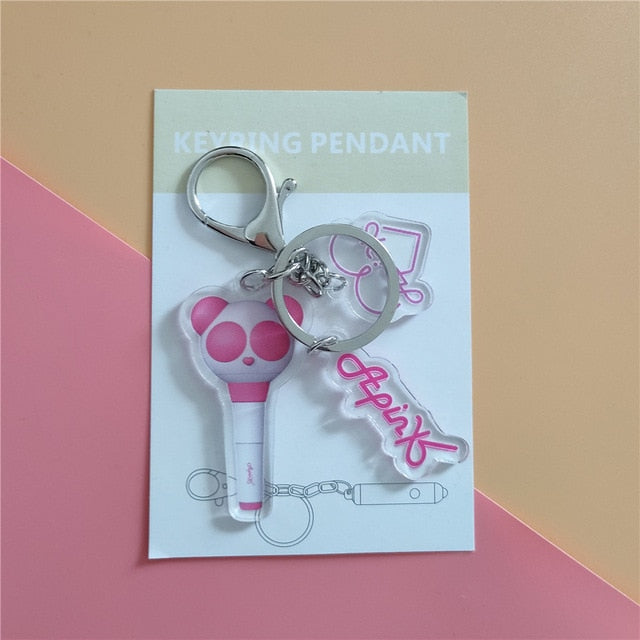 KPOP NCT, IZONE, Red Velvet, IKON, Produce 101, MONSTA X, BTS, EXO, TWICE, SUPERM, IU, TxT, BLACKPINK, ATEEZ, MAMAMOO, STARYKIDS, GOT7, APINK, SEVENTEEN, X1 Keychains