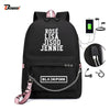 Blackpink Casual Student School Backpacks