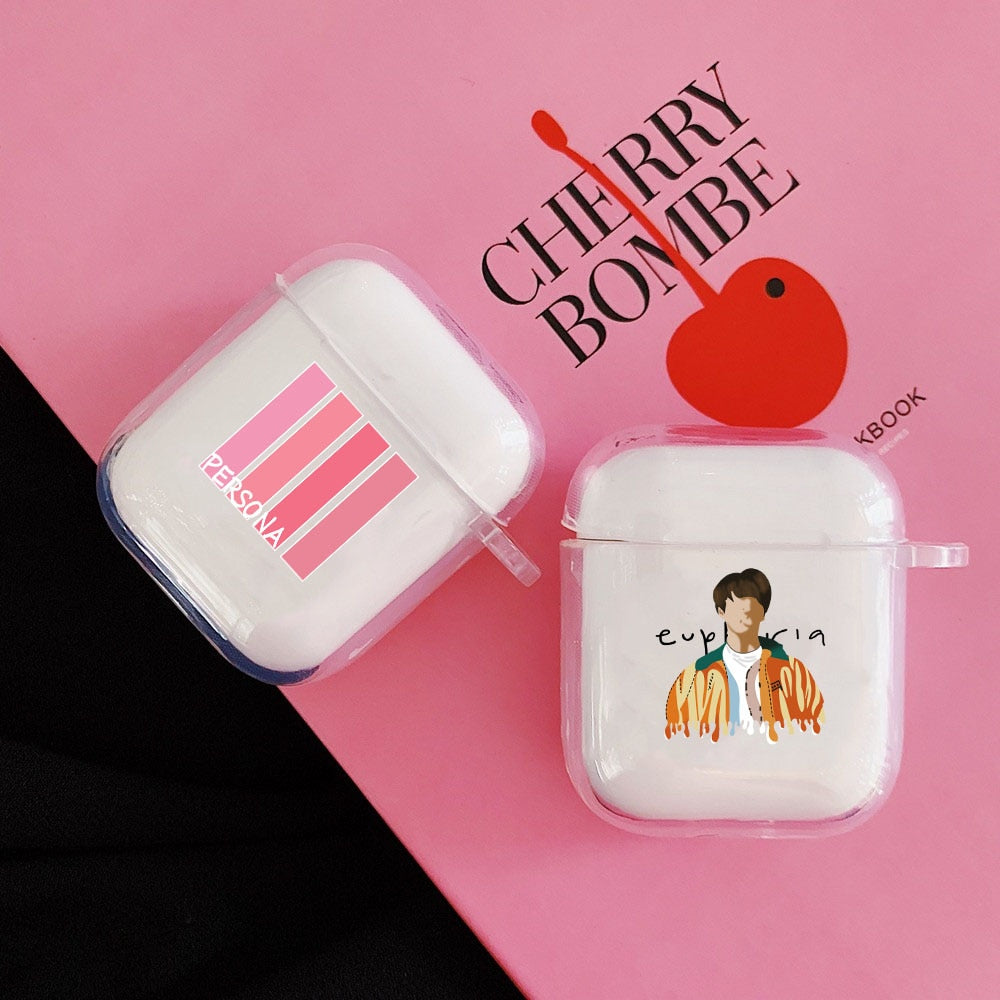 Bangtan Clear Airpod Cases (6 Designs)