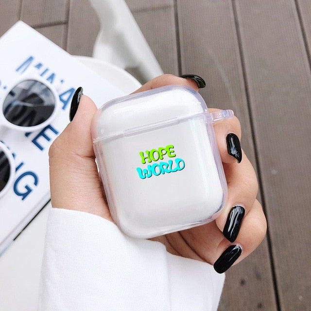 Bangtan Clear Airpod Cases (6 Designs)