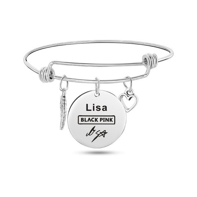 Blackpink Signature Pendant Bracelets (6 Designs)