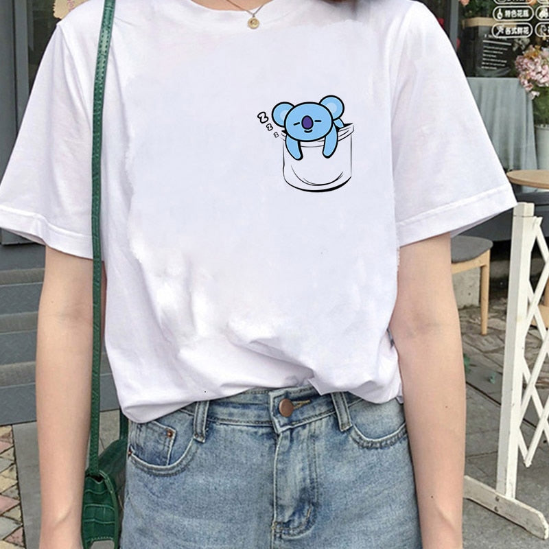 BT21 Sleeping Koya T-shirts (10 Designs)
