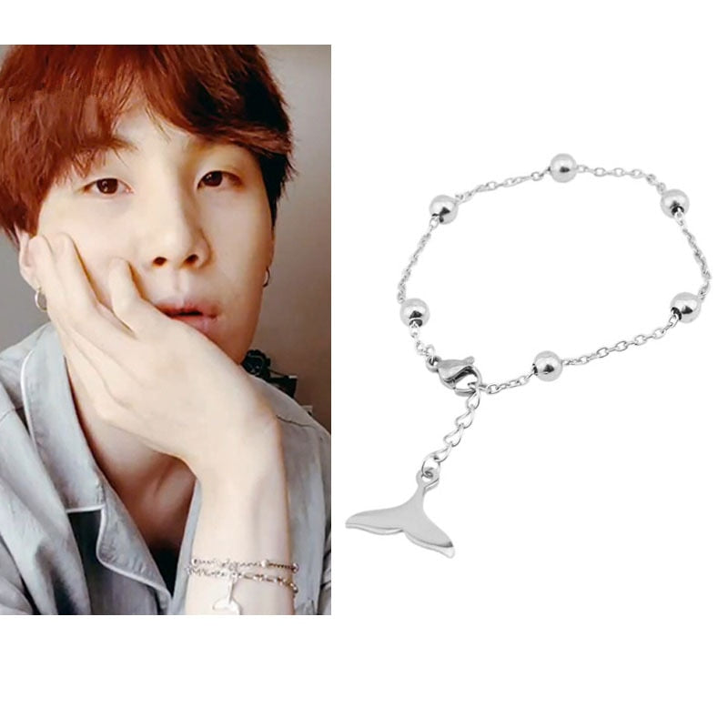 Bangtan Suga Dolphin Tail Bracelet