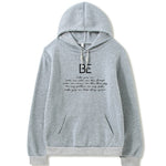 BTS BE Script Hoodies