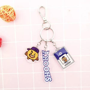 BT21 "Student" Keychains