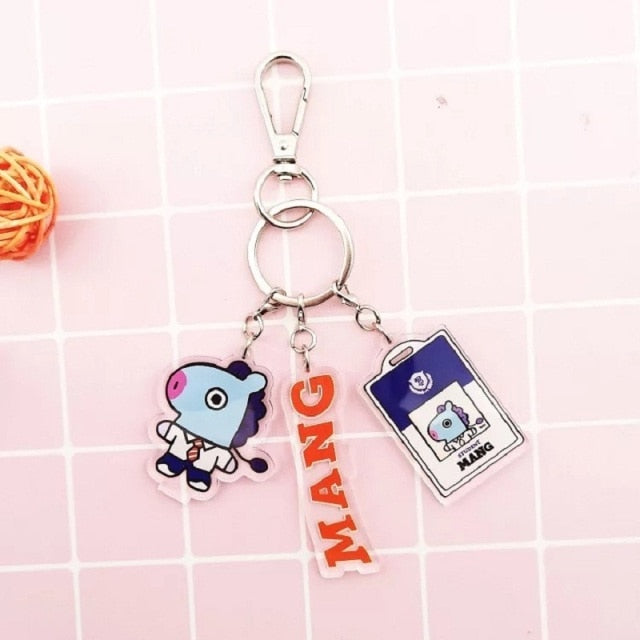 BT21 "Student" Keychains