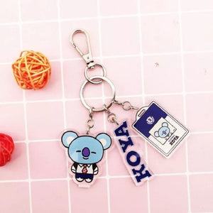 BT21 "Student" Keychains