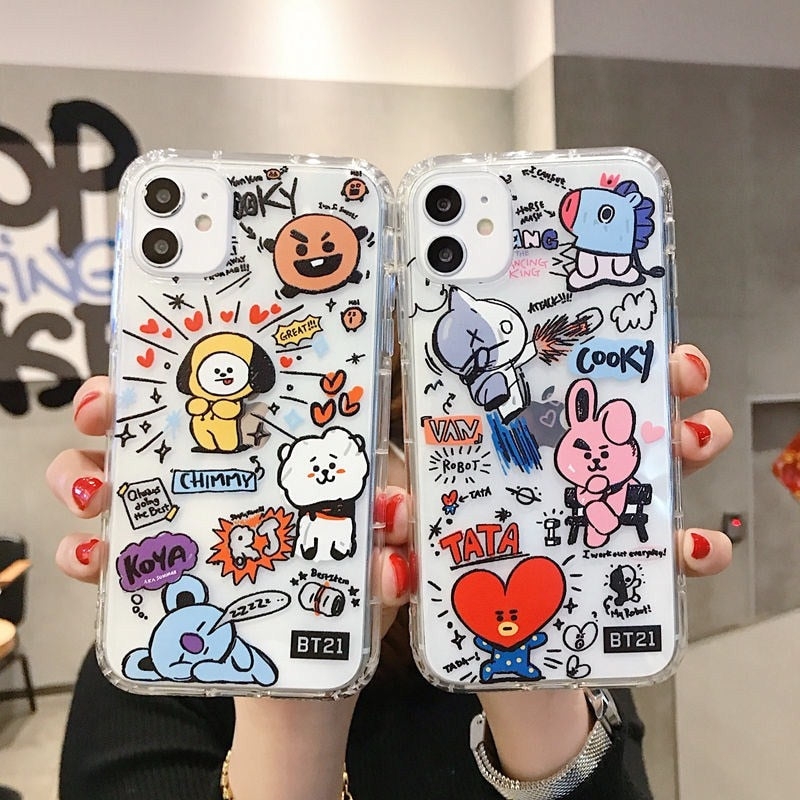 BT21 Cute Doodle iPhone Case – KPOPSTANZ - Main Image