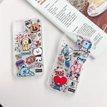 BT21 Cute Doodle iPhone Case
