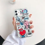 BT21 Cute Doodle iPhone Case