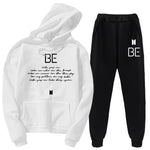 BTS BE Full Tracksuit (Hoodie + Sweatpants)