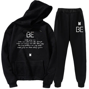 BTS BE Full Tracksuit (Hoodie + Sweatpants)