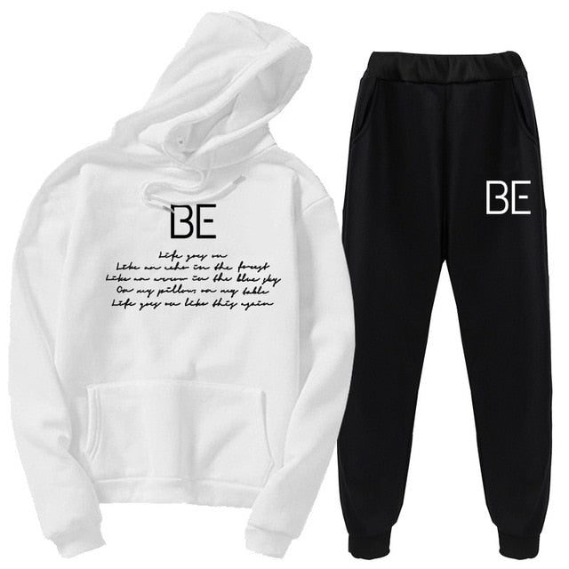 BTS BE Full Tracksuit (Hoodie + Sweatpants)