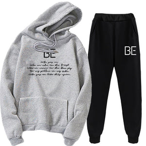 BTS BE Full Tracksuit (Hoodie + Sweatpants)