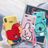 BT21 Cute Silicone iPhone Cases