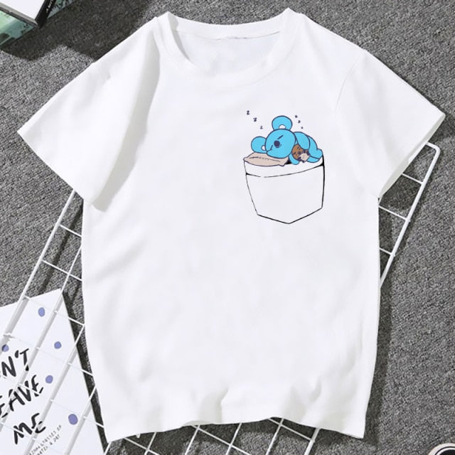 BT21 Sleeping Koya T-shirts (10 Designs)