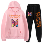 BTS Permission to Dance Hoodie and Sweatpants Combo