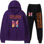BTS Permission to Dance Hoodie and Sweatpants Combo