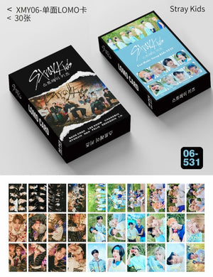 30pcs/set STRAY KIDS, ATEEZ, TWICE, GOT7, ENHYPHEN, ITZY LOONA, TREASURE, ASTRO, IZONE