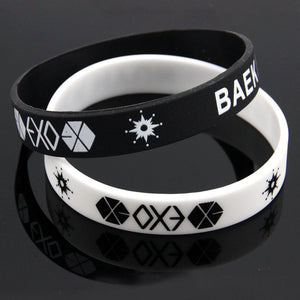 Exo Logo Silicone Wristband