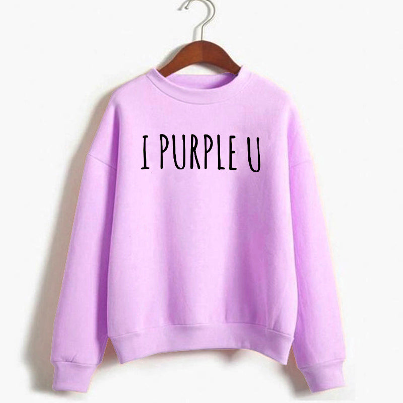 "I Purple U" Sweatshirt (8 Colors)