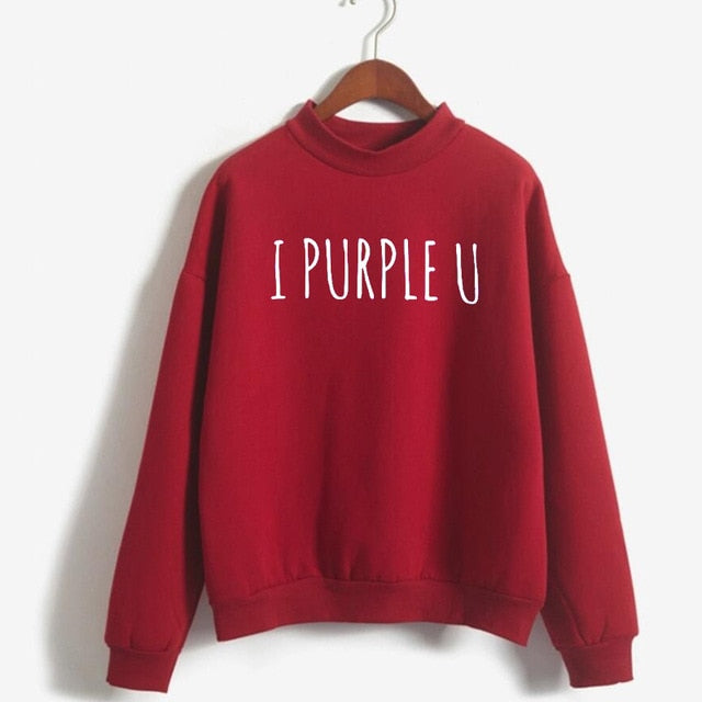 "I Purple U" Sweatshirt (8 Colors)