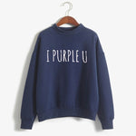 "I Purple U" Sweatshirt (8 Colors)